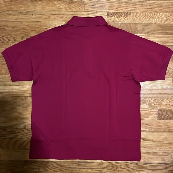 Beautifull dark red lacoste polo shirt. Not your average red Pristine condition - Picture 5 of 8